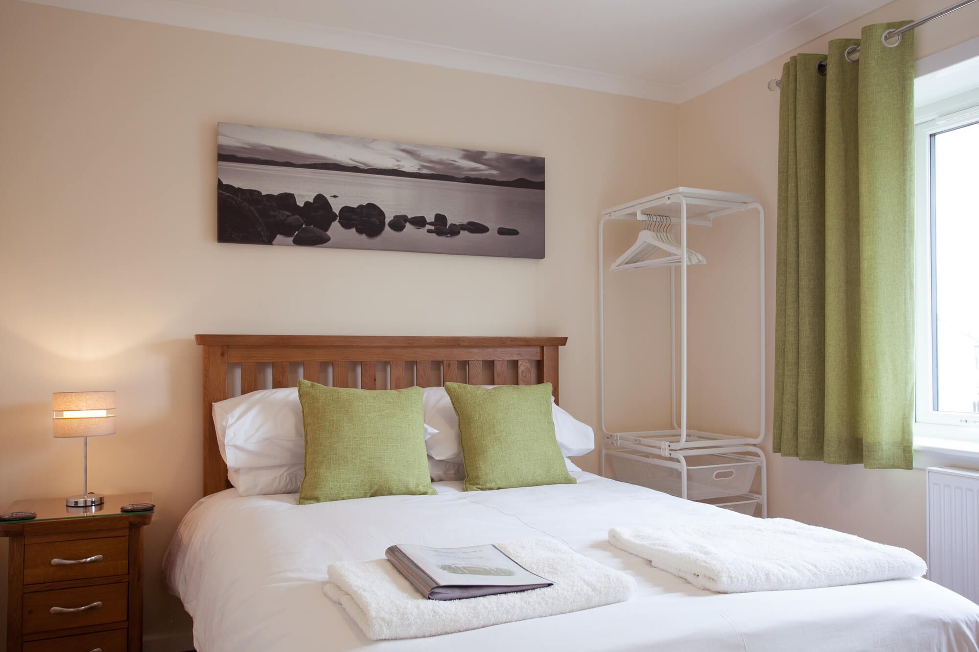 The double bed room